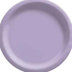 Extra Sturdy Paper Dinner Plates, 10in, Assorted Colors, Multiple Counts