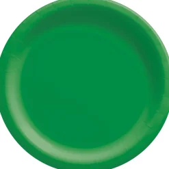 Extra Sturdy Paper Dinner Plates, 10in, Assorted Colors, Multiple Counts