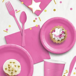 Extra Sturdy Paper Dinner Plates, 10in, Assorted Colors, Multiple Counts