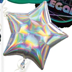 Finally 21 Birthday Foil Balloon Bouquet, 5pc