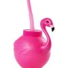 Flamingo Cup with Straw