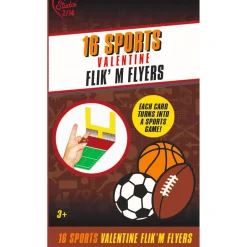Flik'M Flyers Sports Valentine Exchange Cards 16ct