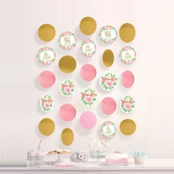 Floral Baby String Decorations 6ct