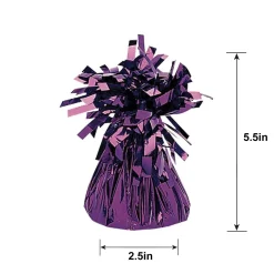 Foil Balloon Weight, 6oz, Assorted Colors