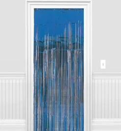 Foil Fringe Doorway Curtain, 3ft x 8ft, Assorted Colors