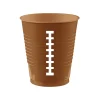 Football Plastic Tumblers, 18oz, 25ct