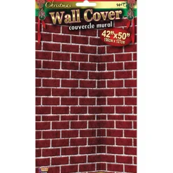 4 Foot Brick Wall Cover Decoration