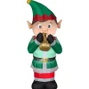 6 Foot Elf Light Up Christmas Inflatable Lawn Decoration