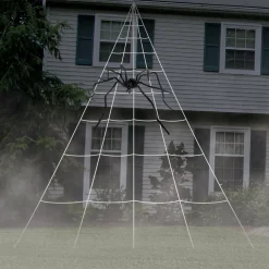 23 Foot Giant Spider Web Decoration