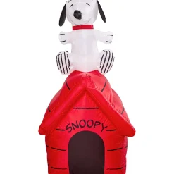 3.5 Foot Peanuts Classic Snoopy Holiday Interchangeable Inflatable Lawn Decoration