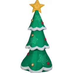 7.5 Foot Tree Light Up Christmas Inflatable Lawn Decoration