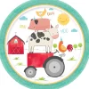 Friendly Farm Dinner Plates 18ct