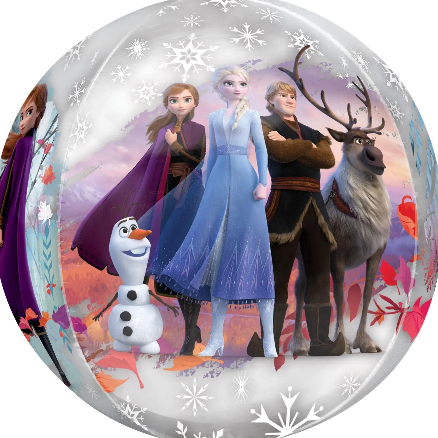 Frozen 2 Balloon - See Thru Orbz