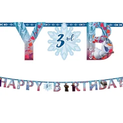 Frozen 2 Birthday Banner Kit, 10.5ft
