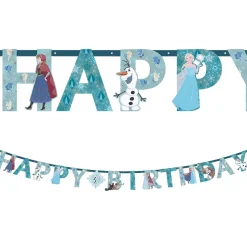 Frozen Letter Banner with Age
