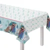 Frozen Plastic Table Cover, 54in x 96in