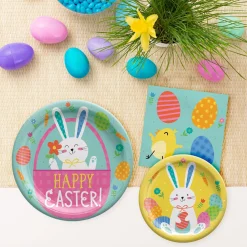 Funny Bunny Easter Paper Lunch Napkins, 6.5in, 16ct