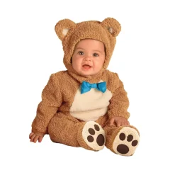 Fuzzy Teddy Bear Costume for Babies