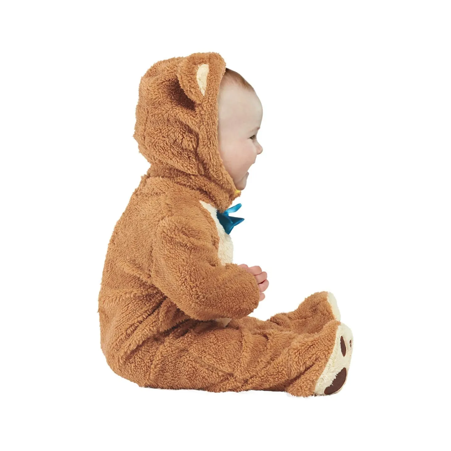 Fuzzy Teddy Bear Costume for Babies