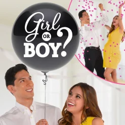 Gender Reveal Balloon with Confetti, Assorted Colors