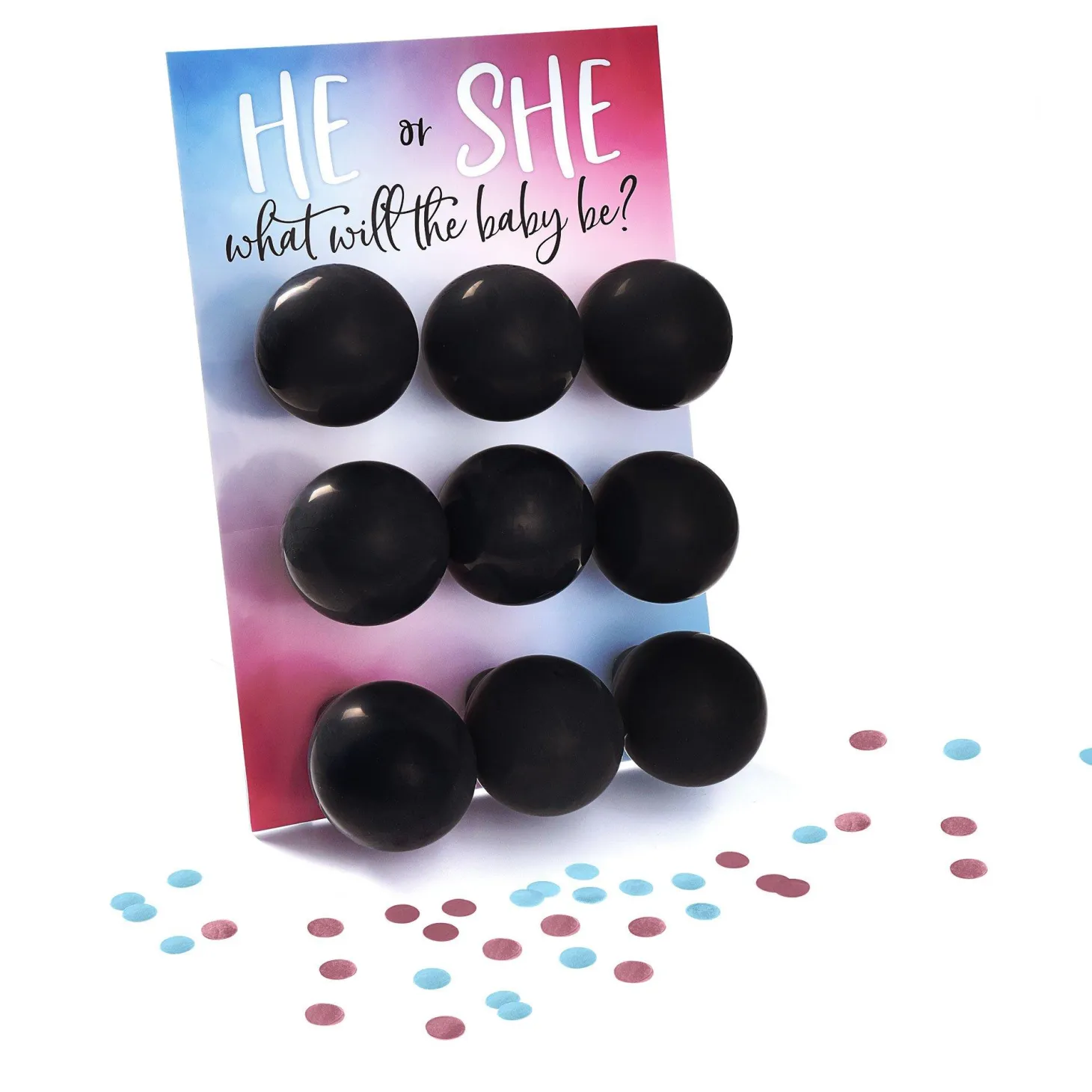 Gender Reveal Game Balloon Board