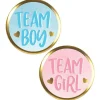 Gender Reveal Team Buttons, 10ct