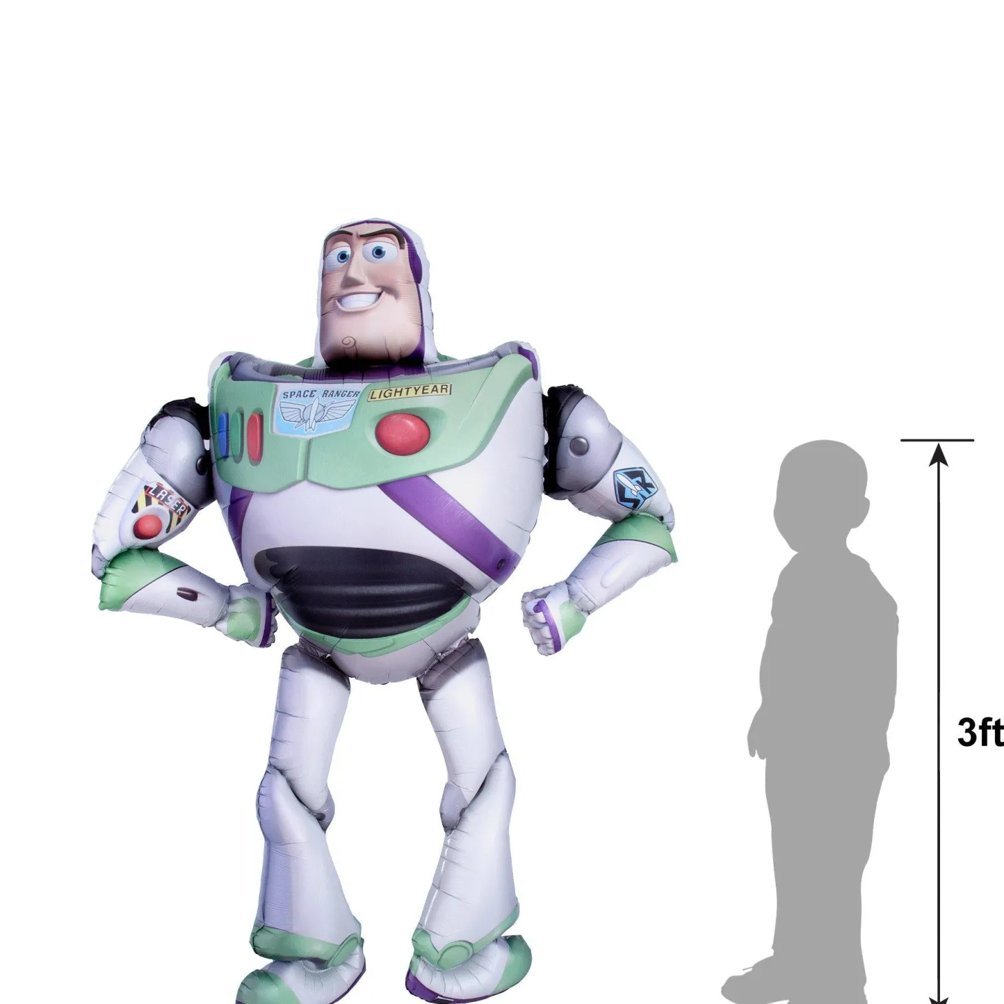 Giant Gliding Buzz Lightyear Balloon - Toy Story