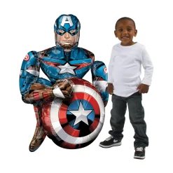Giant Gliding Captain America Balloon
