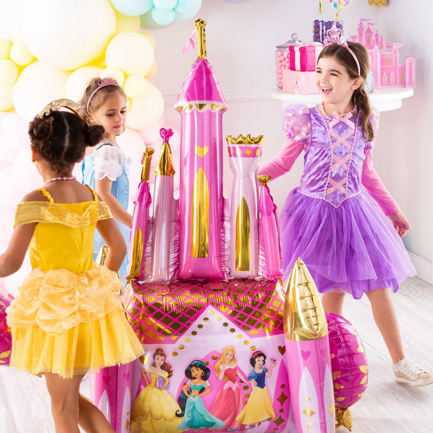 Giant Gliding Disney Princess Castle Balloon