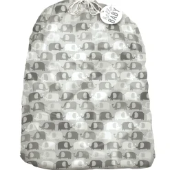 Giant Hello Baby Elephant Plastic Gift Sack, 36in x 44in