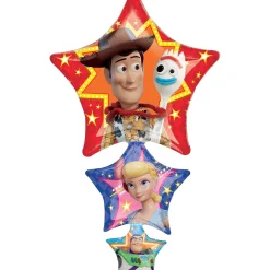 Giant Toy Story Stacked Star Balloon