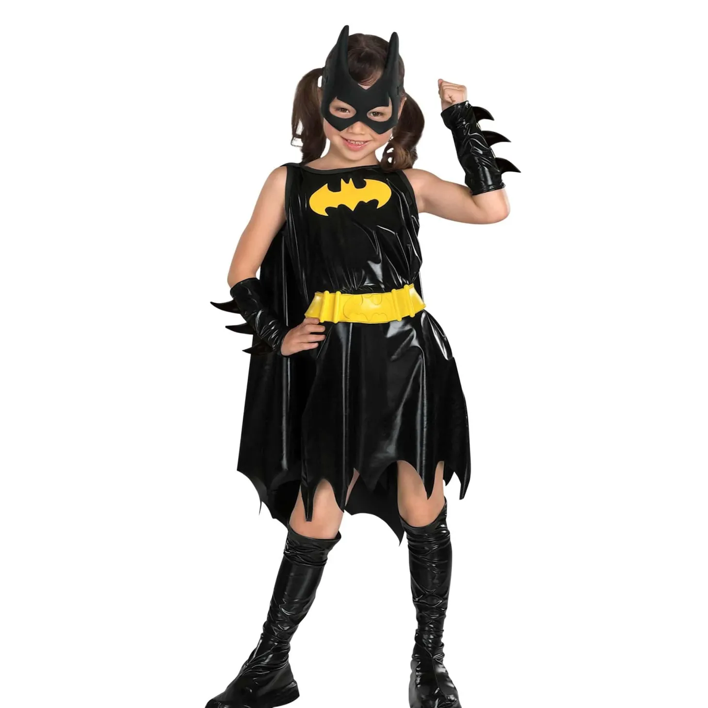 Girls' DC Comics Faux Leather Batgirl Costume