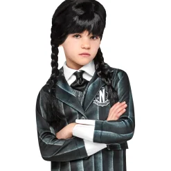 Girls' Wednesday Addams Wig