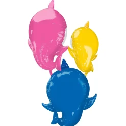Gliding Baby Shark Family Balloon
