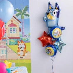 Gliding Bluey Foil Balloon, 46in