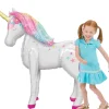 Gliding Enchanted Unicorn Foil Balloon, 46in