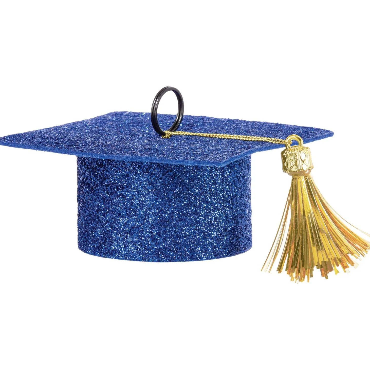 Glitter Graduation Cap Balloon Weight, 5.9oz, Assorted Colors