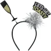 Glitter Let’s Get Toasty New Year’s Eve Head Bopper