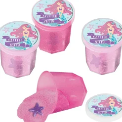 Glitter Mermaid Putty Party Favors for Kids with Toy Surprise, 12ct