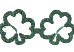 Glitter Shamrock Glasses