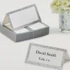 Glitter Silver Place Cards 50ct