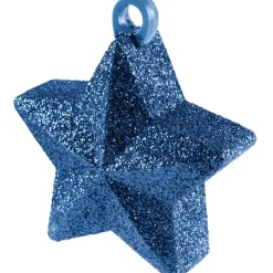 Glitter Star Balloon Weight, 6oz, Assorted Colors