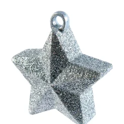Glitter Star Balloon Weight, 6oz, Assorted Colors