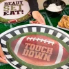 Go Fight Win Football Melamine Round Platter
