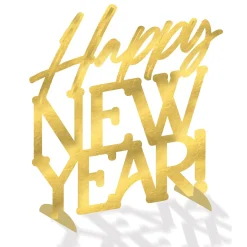 Golden Soiree NYE Centerpiece Sign