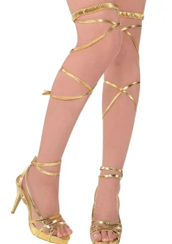 Gold Goddess Leg Wraps