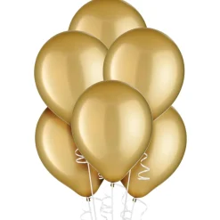 Gold Latex Balloons, 11in, 15ct