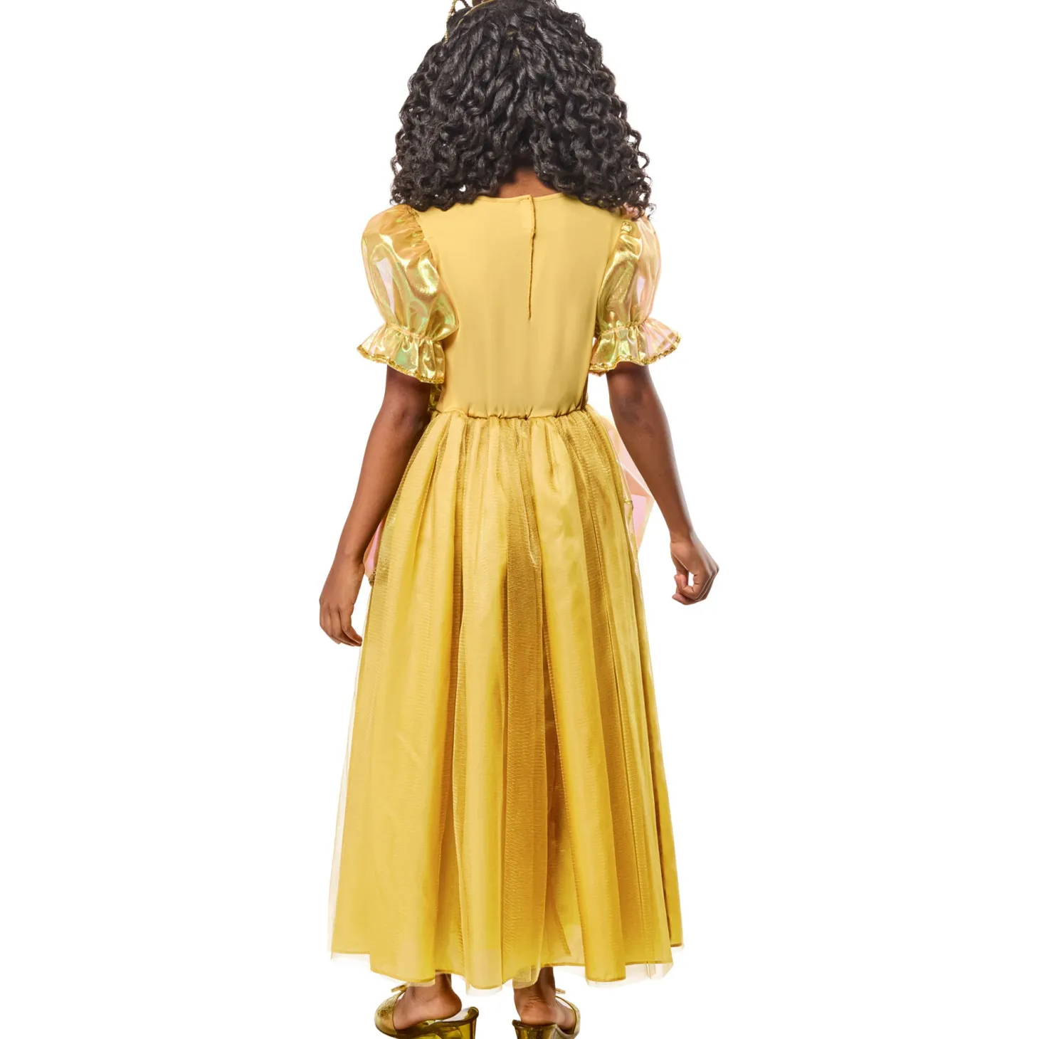 Gold Princess Costume Dress for Girls