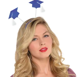 Graduation Cap Head Bopper, Assorted Colors