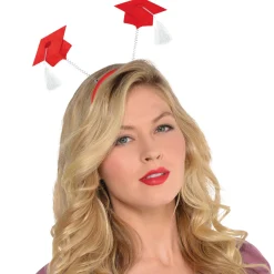 Graduation Cap Head Bopper, Assorted Colors